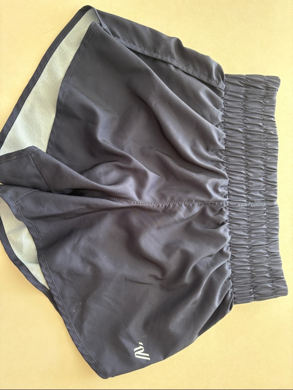 Varsity high waisted cheer shorts